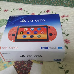 ps vita 2세대 네온오렌지 팝니다. S급