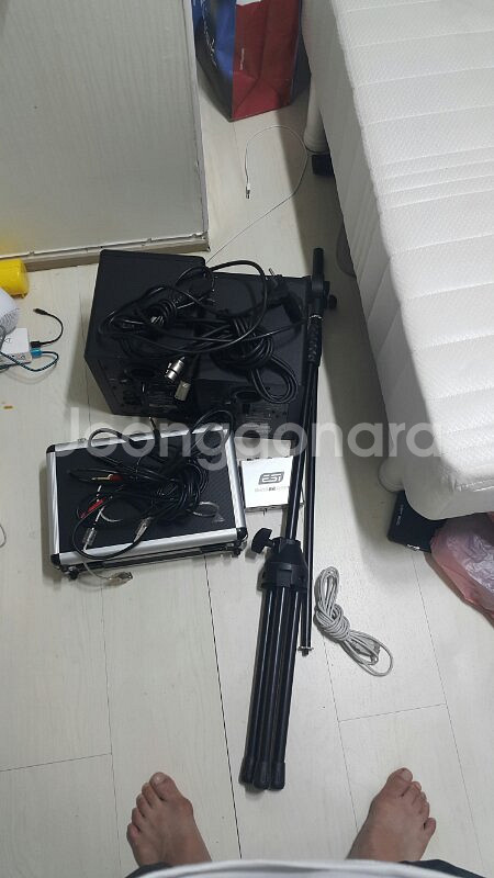 기본레코딩장비들팝니다  콘덴서마이크 오디오인터페이--0