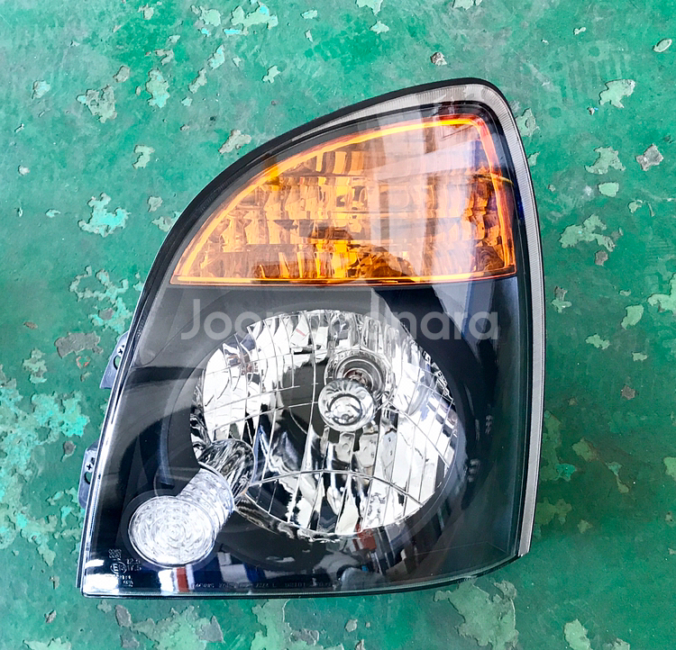 포터II 헤드램프  운전석 (블랙베젤)--0
