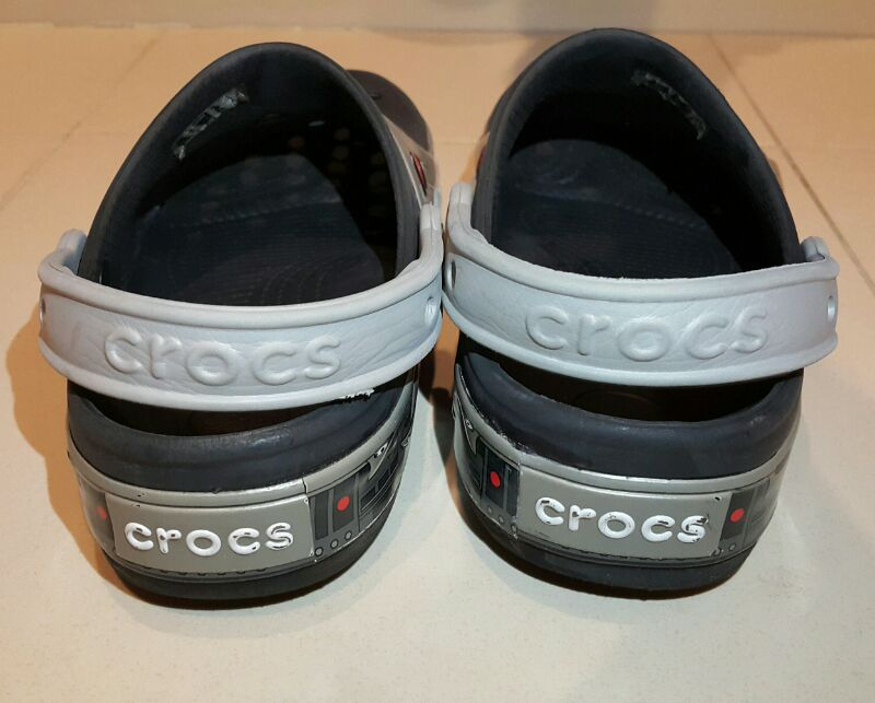 가격인하 크록스 아동화 크록스라이트 로보 샤크 2--3