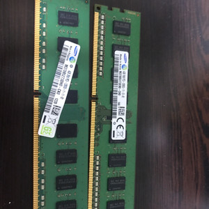 삼성 ddr3 pc12800 4g x 2 팝니다