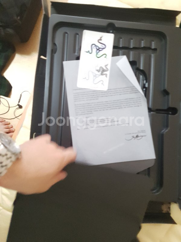 마우스패드 레이저 파이어플라이 판매 3만--2