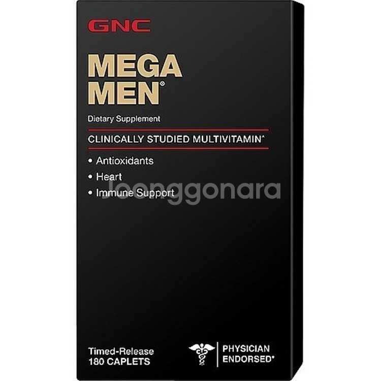 Gnc 메가멘 180정 비타민 팝니다. 택포 30--0