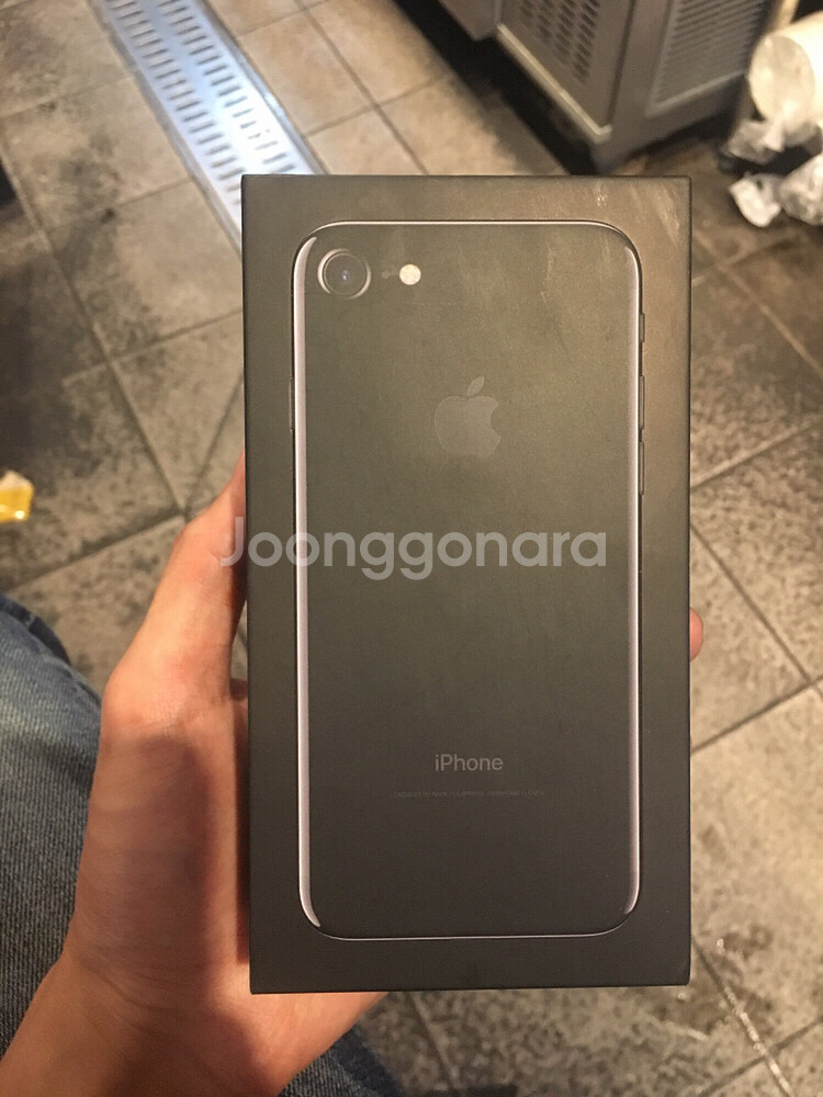 *****아이폰7 제트블랙 128GB 4일사용 A--0