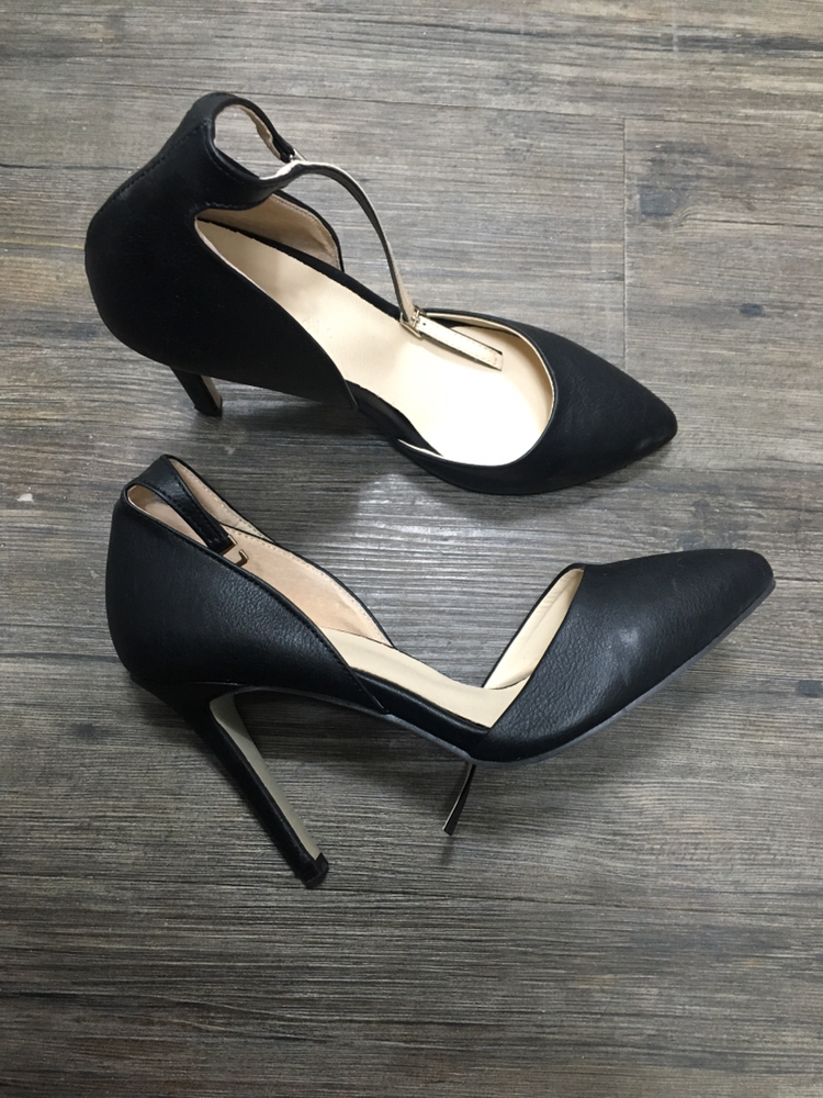 0618studio 블랙 발목스트랩스틸레토하이힐2 이미지