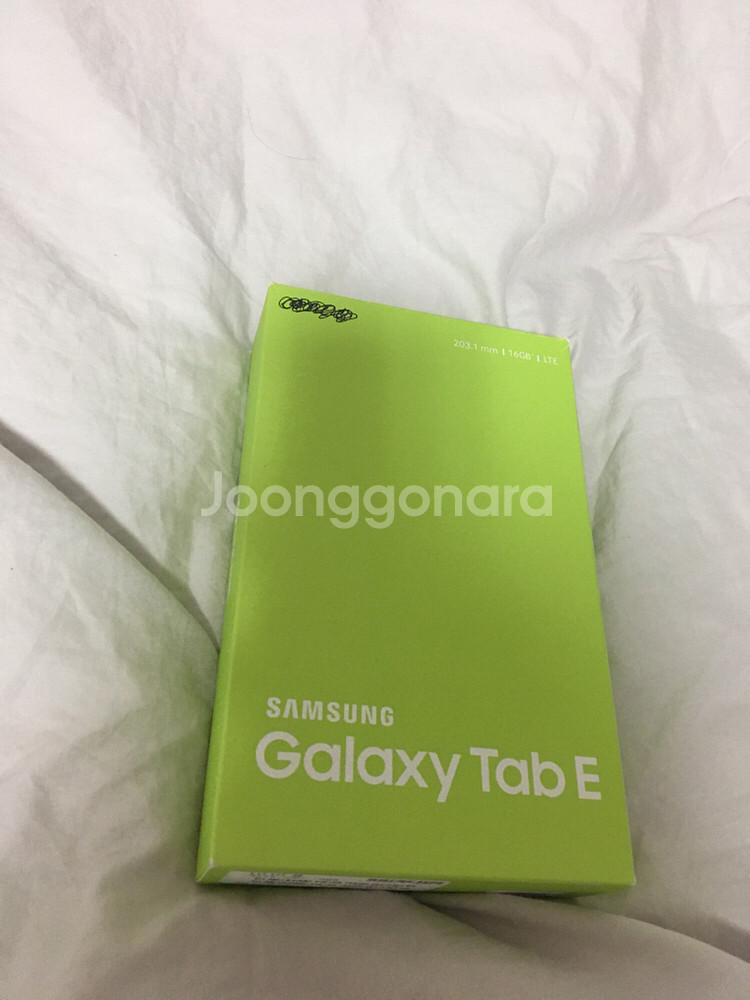 갤럭시 탭E 8.0 SM-T375L 판매합니다--0