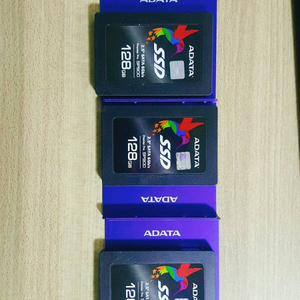 SSD ADATA 128GB 3개 가이드 포함 택