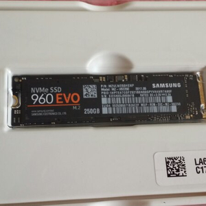 삼성 960 EVO M.2 NVMe SSD (25