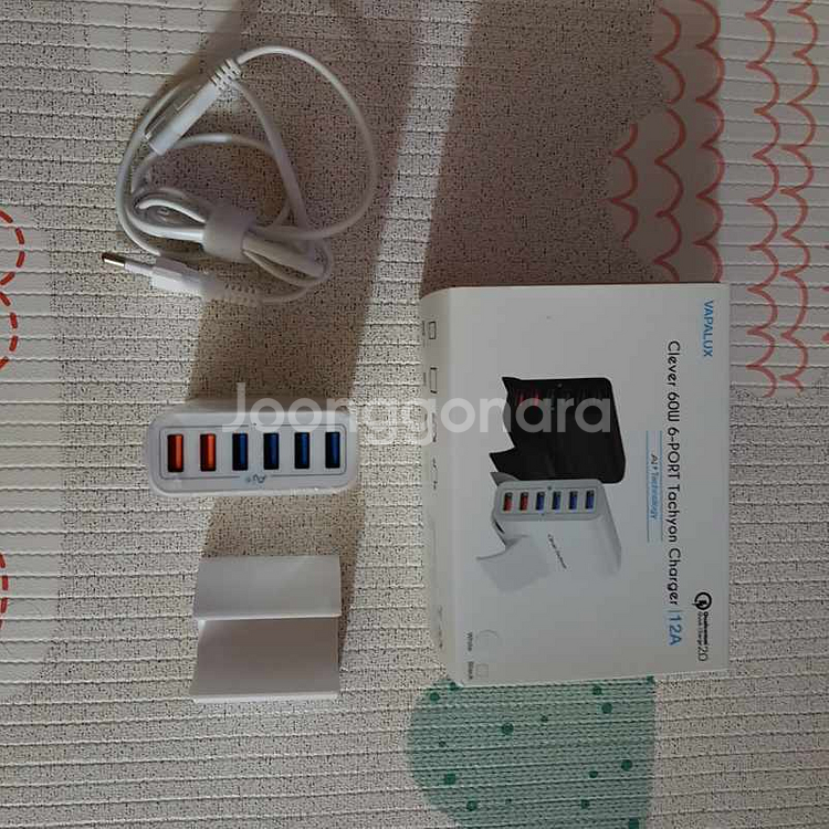 클레버 타키온 60W 6 port 고속 멀티 충전--0