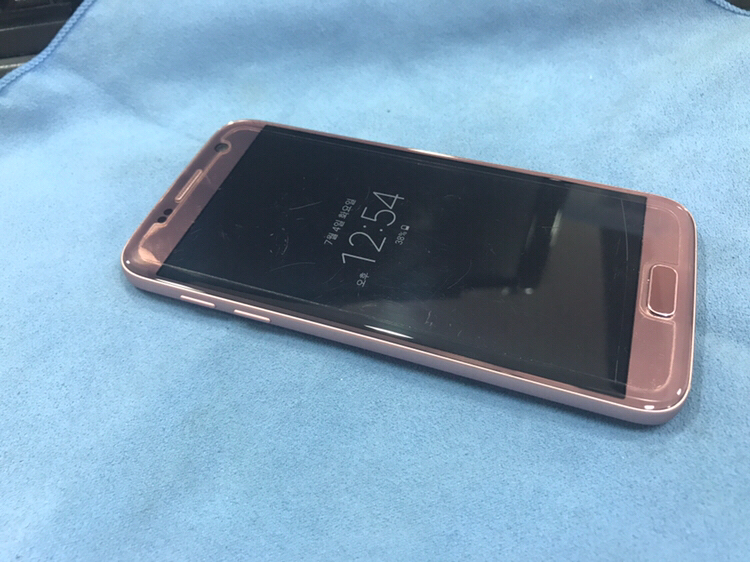 갤럭시s7 핑크골드 판매--5