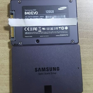 삼성 ssd 840EVO 120GB 2개 택포 8