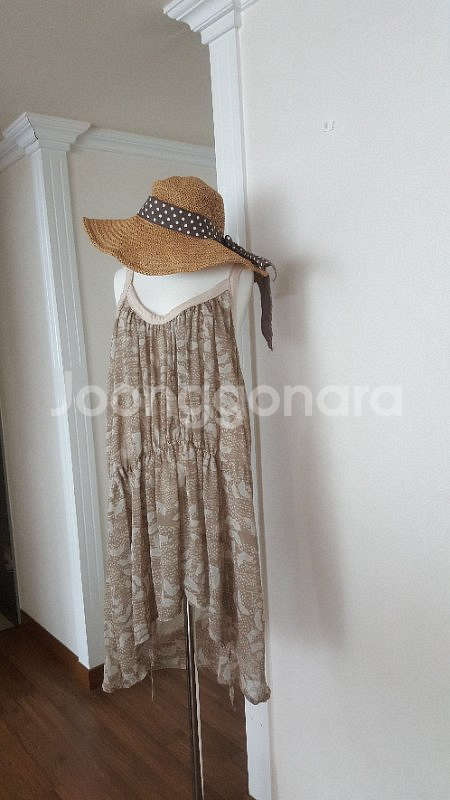 바캉스✔왕골모자--3