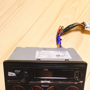 카오디오 JVC KD-X130 USB AUX 연결