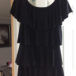 디코테 박지윤 러플 수영복(검정)