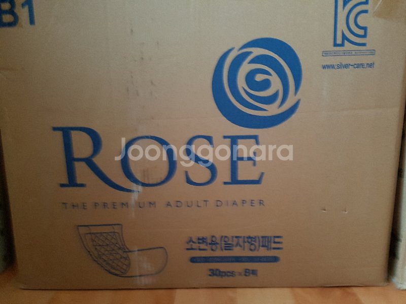 로즈 소변용(일자형)패드  귀저기--0