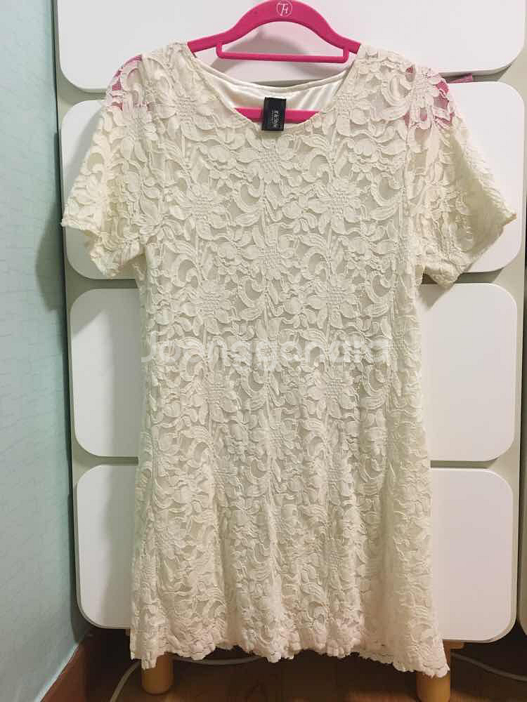 화이트미니원피스--2