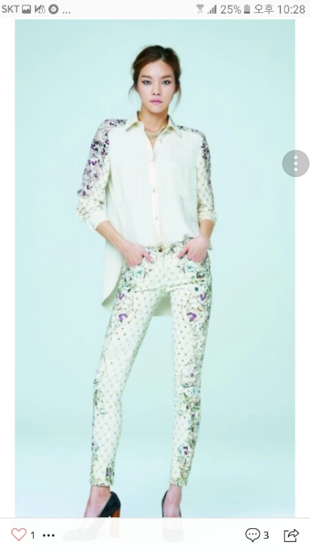 오브제 김희애 블라우스--2