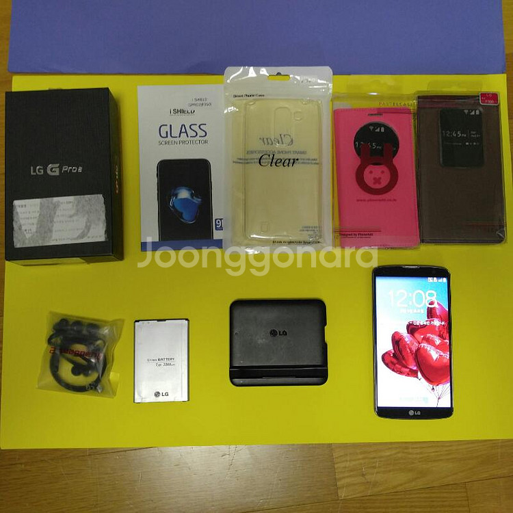 LG G프로2 32기가 LGT 부품용--5