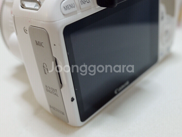 캐논EOS 100D 화이트 / 더블렌즈+리모콘+여--3
