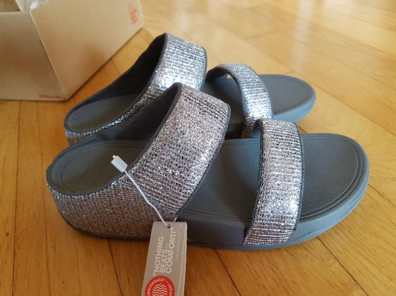 핏플랍 루루 슈퍼글리츠 슬라이드  US08 UK0--2