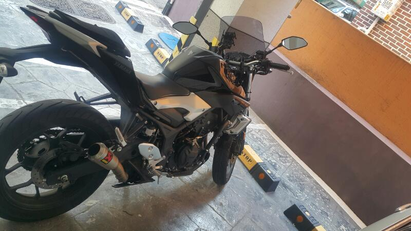 야마하/mt-03 16년식 검정 팝니다.--4