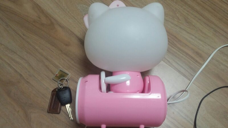 헬로키티 캐릭터무드등 수유등 침실등 이미지