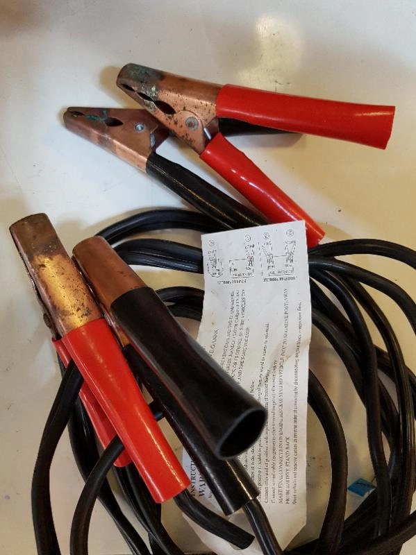 점프선 power cable 충전선 전원선 시동  이미지