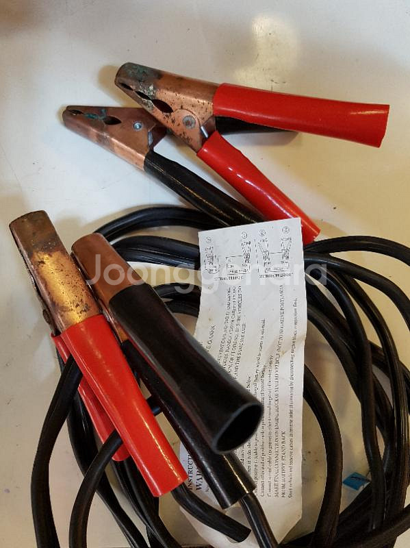 점프선 power cable 충전선 전원선 시동 --0