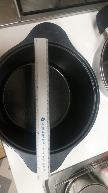 해피콜 세라믹 양수냄비 24cm--4