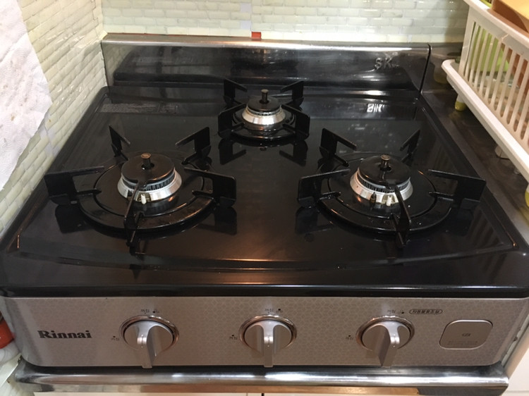 린나이 RTR-W3000 3구 가스레인지--1