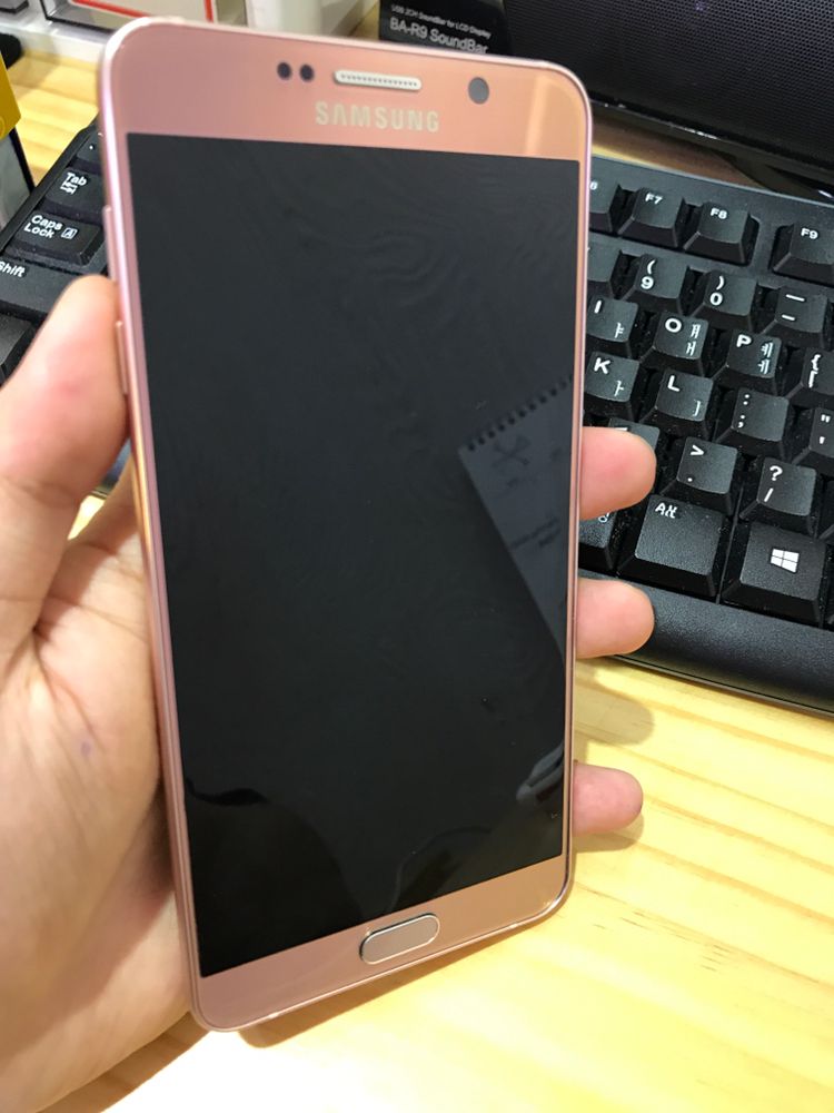 갤럭시노트5(64기가 로즈골드) 팝니다--1