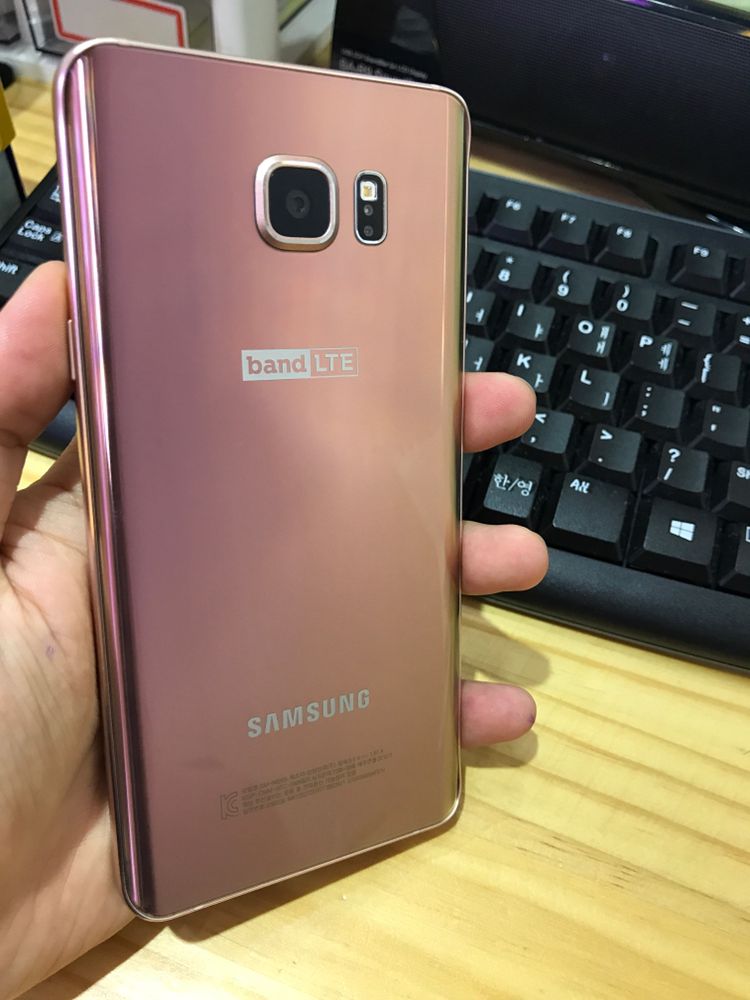 갤럭시노트5(64기가 로즈골드) 팝니다--2