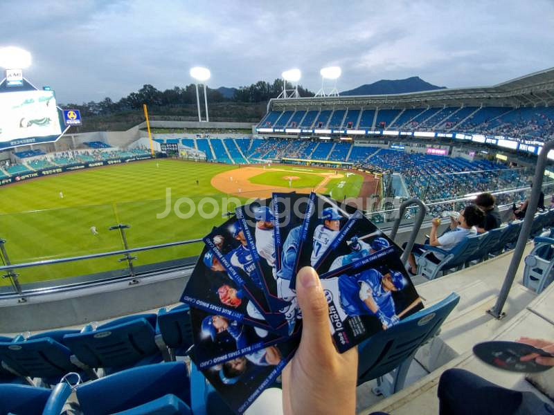 삼성라이온즈 블루스타즈 빙고카드(지명타자 이승엽 --3