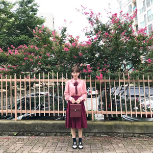 블로그 마켓 와인색 롱스커트 팝니다~~