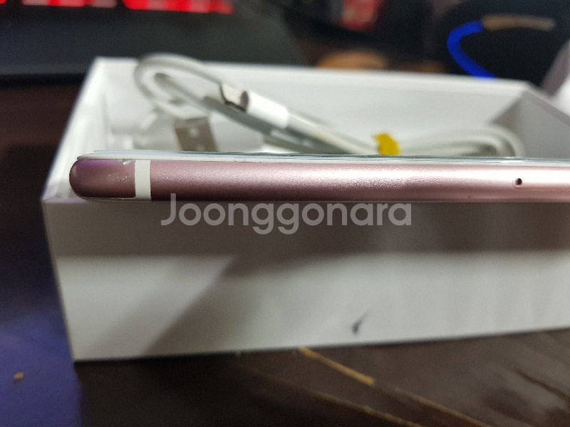 아이폰6s 64기가.로즈골드 공기계--4