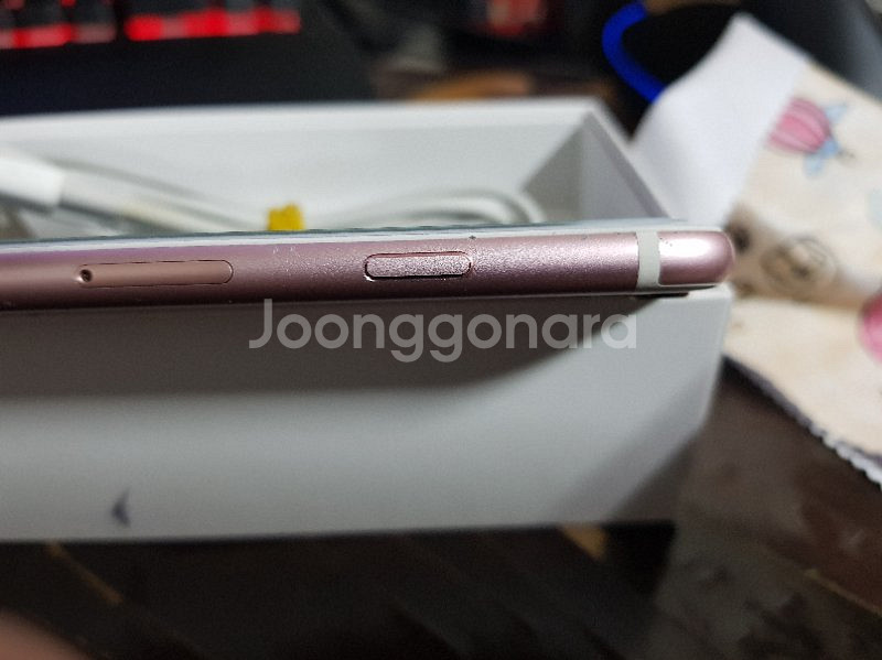 아이폰6s 64기가.로즈골드 공기계--5