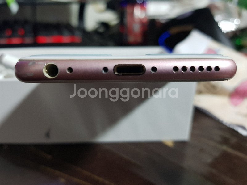 아이폰6s 64기가.로즈골드 공기계--6