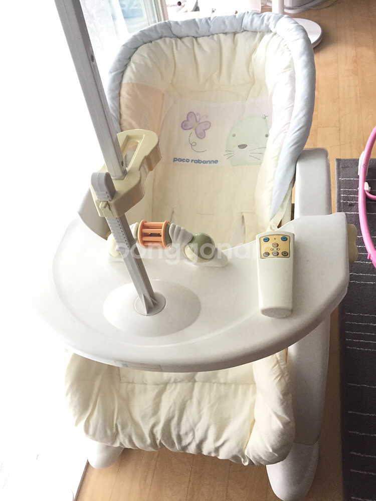 파코라반베이비 흔들침대--4
