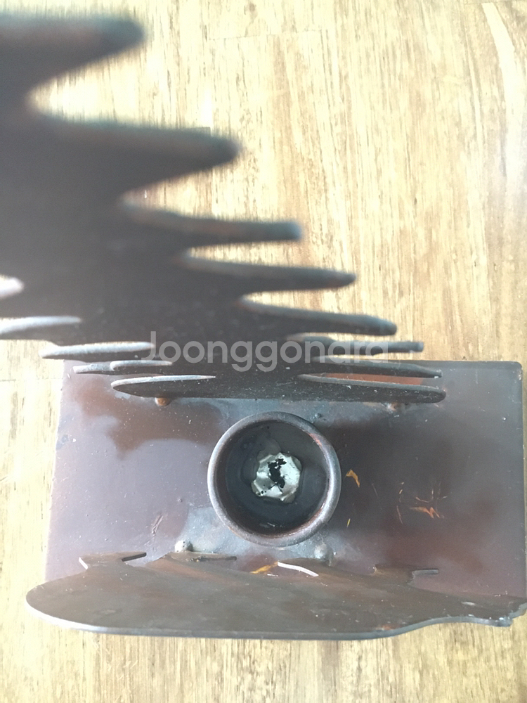스틸 캔들 홀더 장식대--2