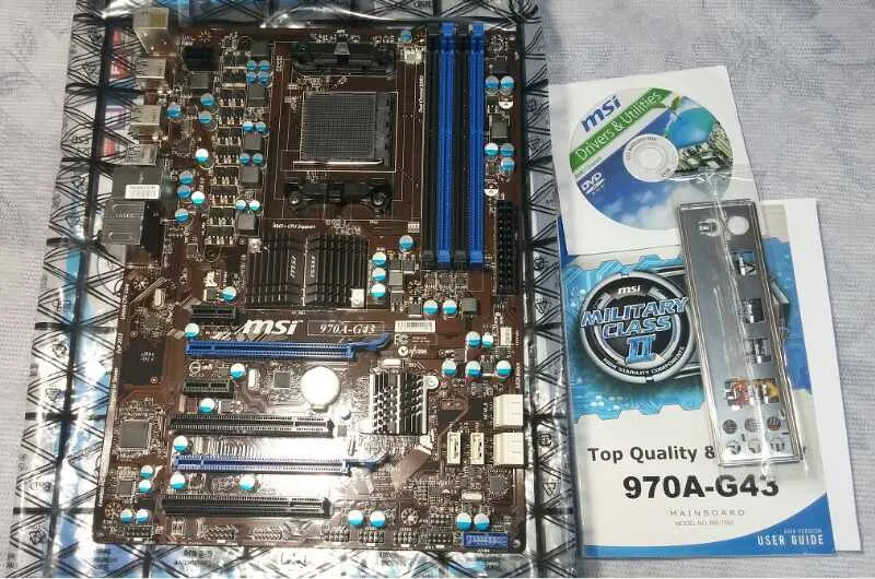 fx8300에서 사용한 msi 970a-g43 팝 이미지