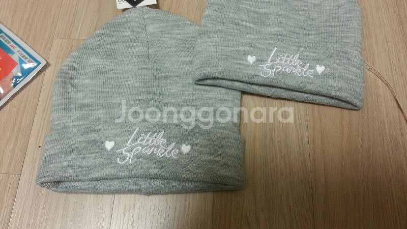 유아동 회색 비니 h&m 모자--3