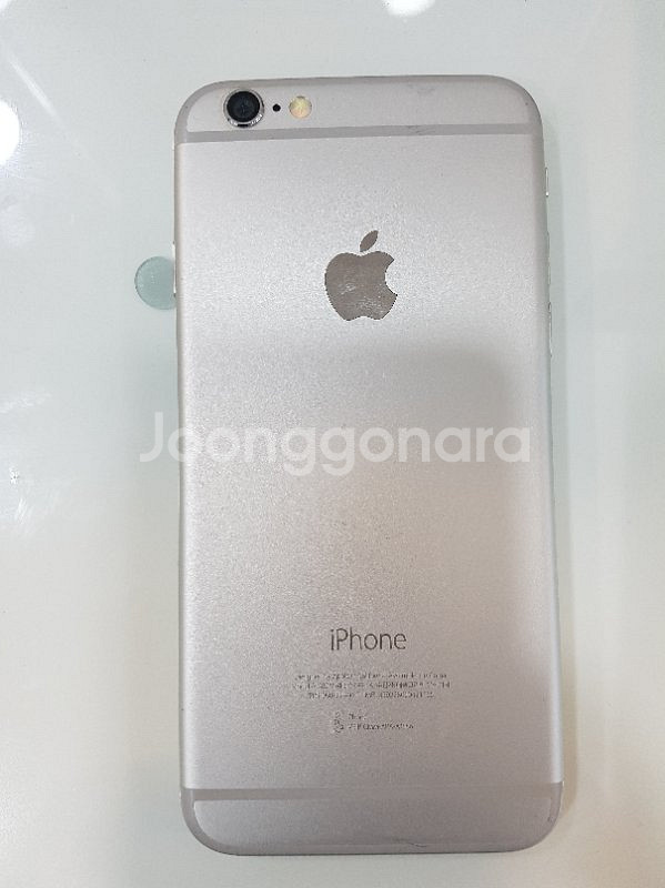 아이폰6 실버 16 액정파손--1