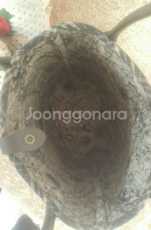 퀼트 꽃화분 토드백--2