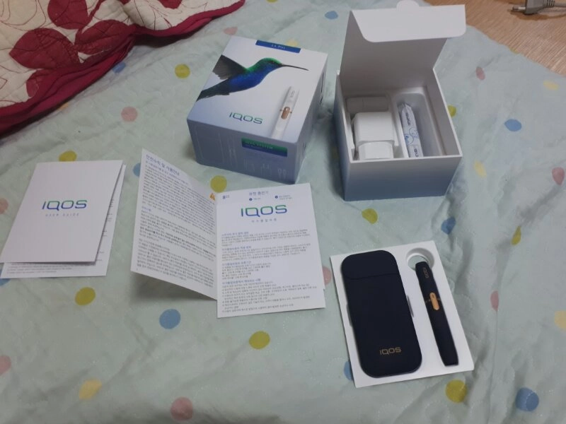 아이코스2.4플 남색컬러 1회사용 팝니다 이미지