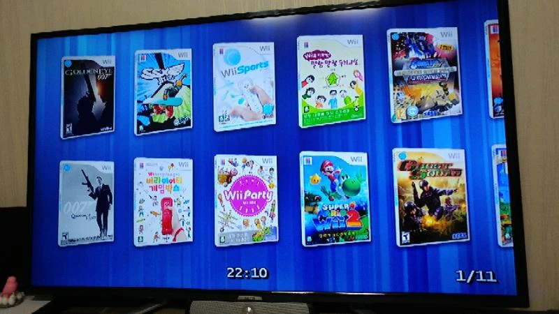 (wii 2인셋) 하드로더 풀구성 패키지 이미지