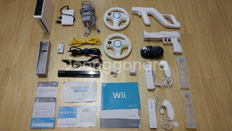 wii 위 게임 많이 있는 2인 모션플러스--0
