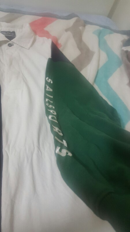 노티카 컬러블럭 자수 빅로고 럭비티--5