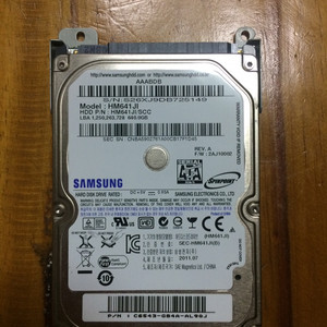 삼성HDD 640G 팝니다!!