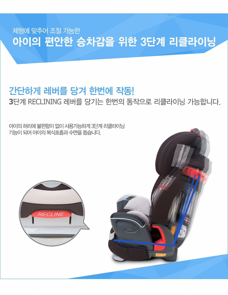 그라코 노틸러스 유아 카시트--4