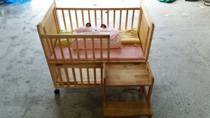 퐁듀 에코 4in1 아기침대--4